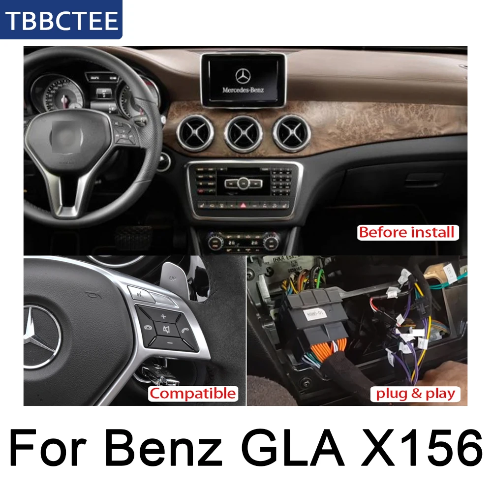 Автомобильный мультимедийный плеер для Mercedes Benz GLA Class X156 2013 ~ 2014 NTG Android WiFi GPS