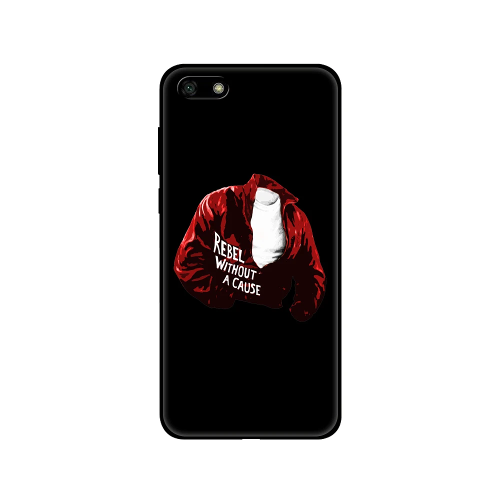 Черный чехол из ТПУ для Huawei Honor 20 Lite 10 10i 20S 30S 30 7A 5 45 7s 7C 7 Джеймс Дин