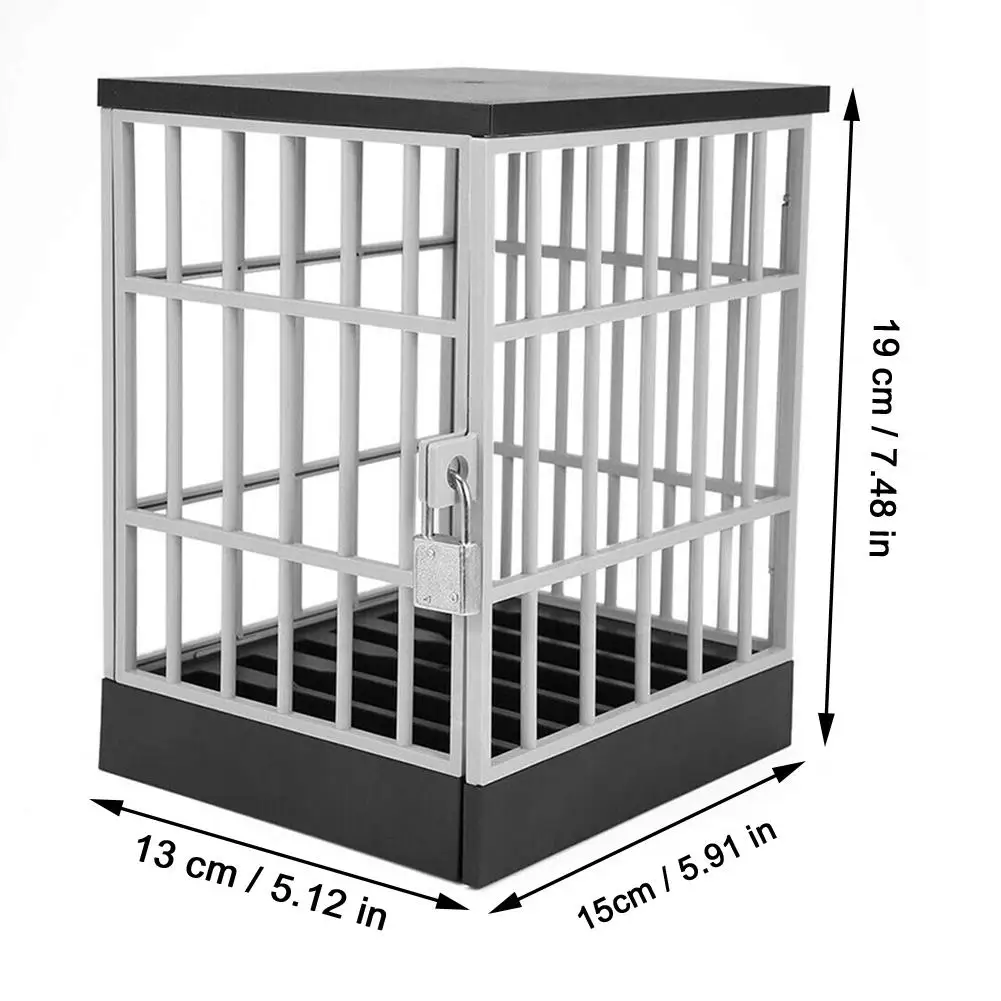 Мобильный телефон тюрьма мобильный с блокировкой сотовый стенды клетка забавная