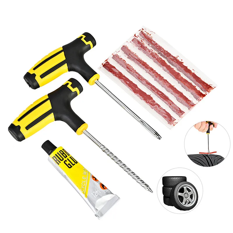 

8-piece set Car tire repair tool Tire Repair kit bicycle motorcycle tire repair tool hand tools professional accessories
