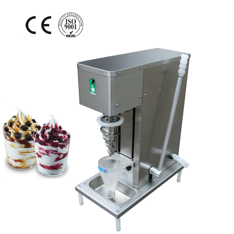 

DSHASIF Snacks Yogurt Ice Cream Blender Real Fruit Ice Cream Mixer/swirl fruits ice cream mixer/swirl fruits ice cream machine