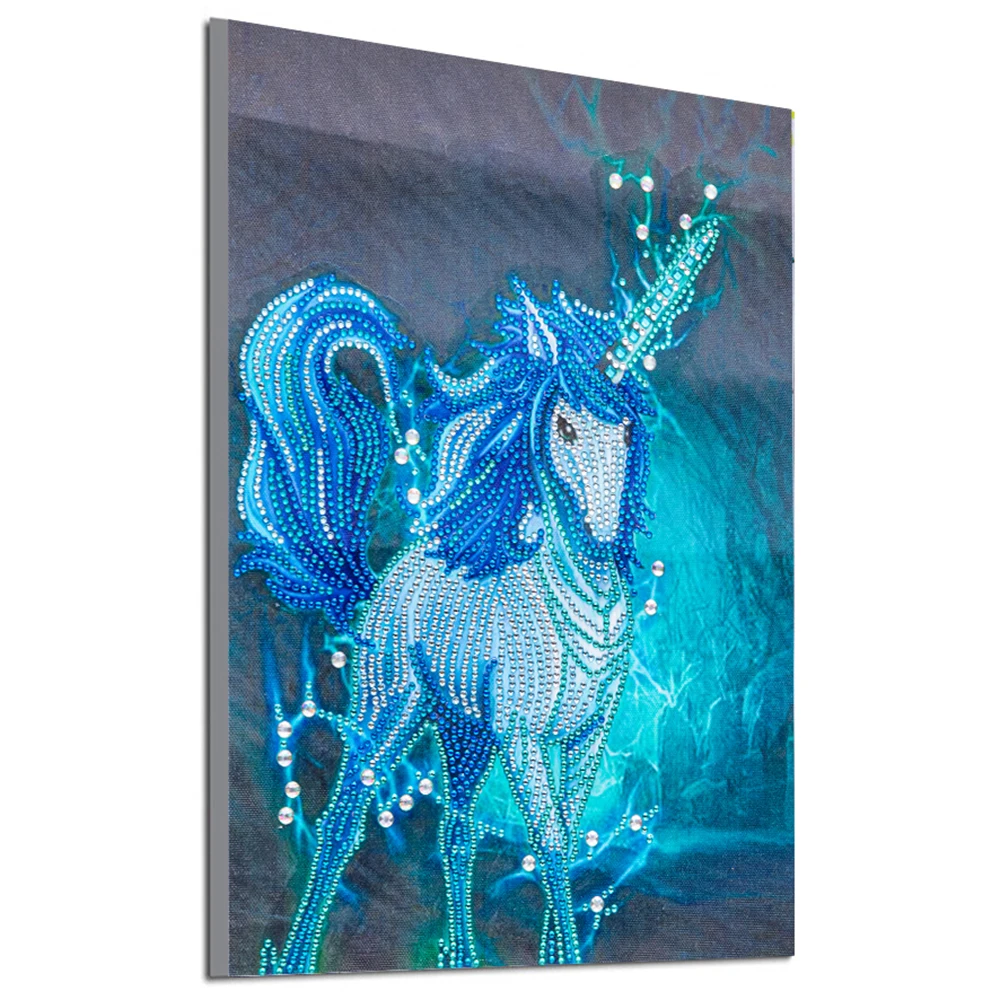 

Алмазная живопись «сделай сам», животное из мультфильма «Лошадь» 5D, вышивка стразами, особый подарок для украшения дома, комнаты