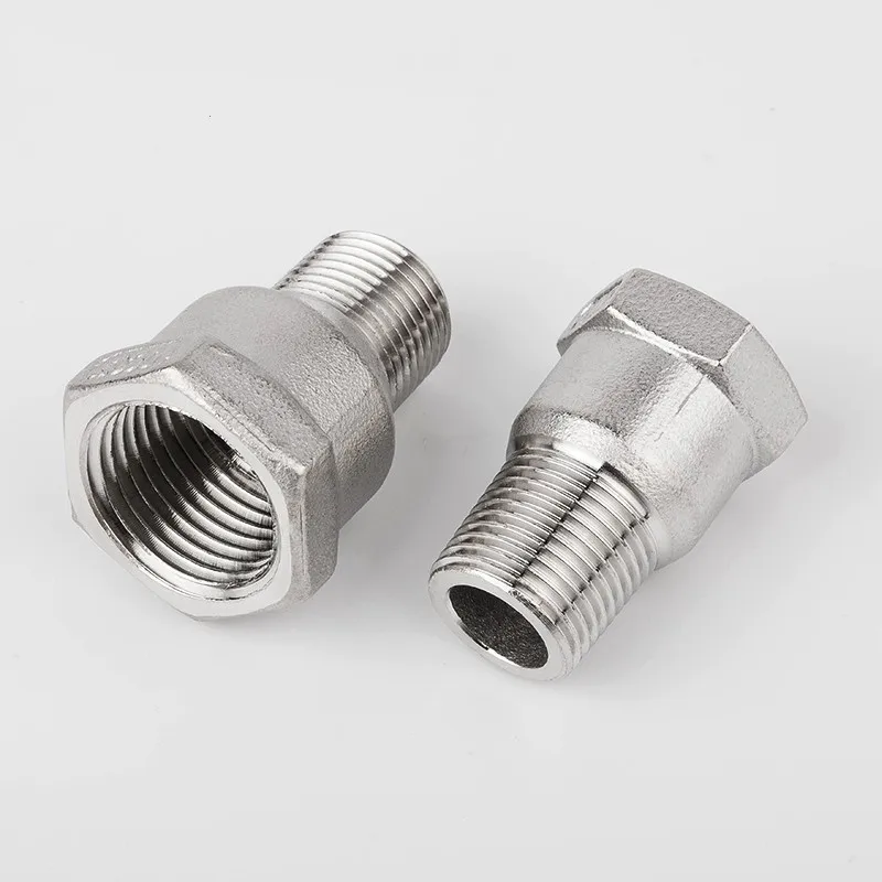 1/2 &quot3/4" 1 &quotBSPT мама-папа втулка 304 Нержавеющая фитинг для водопроводных труб