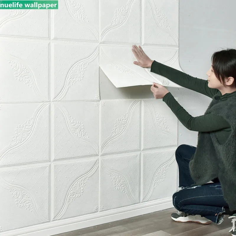3d пена водонепроницаемые наклейки на стену анти-столкновения iving комната спальня