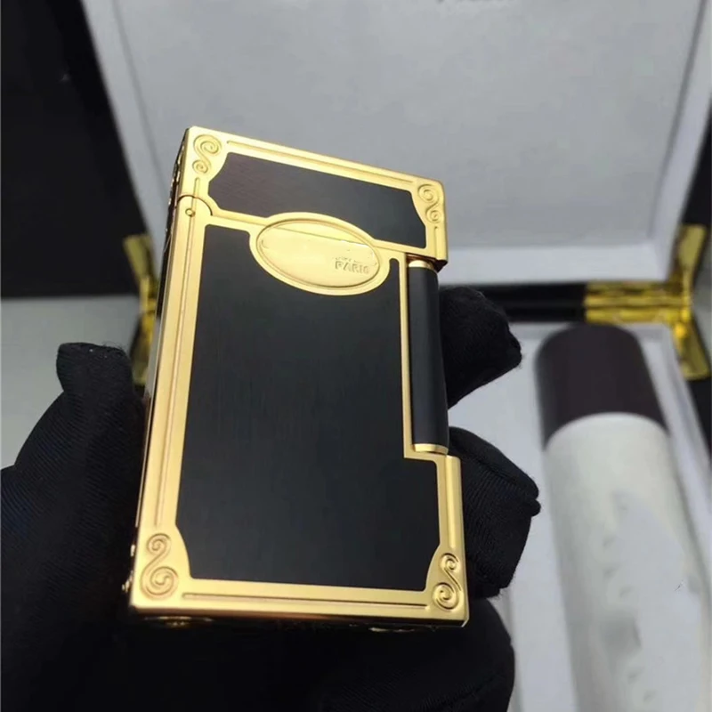 

Совершенно новая Оригинальная яркая звуковая Зажигалка DuPont в стиле ретро, надувная Зажигалка из чистой меди, изысканные аксессуары для кур...