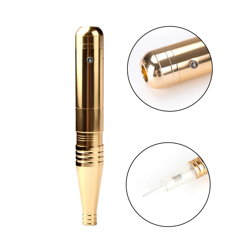 Цифровая тату-ручка Dermograph Перманентный макияж машинка для татуажа бровей и губ