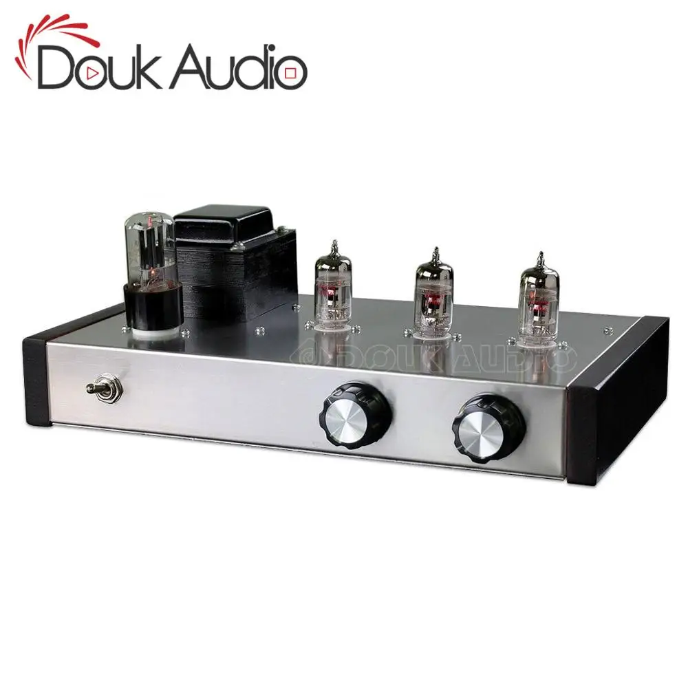 Douk аудио 12AX7 вакуумный ламповый предусилитель HiFi стерео домашний аудио предусилитель Ref Marantz M7
