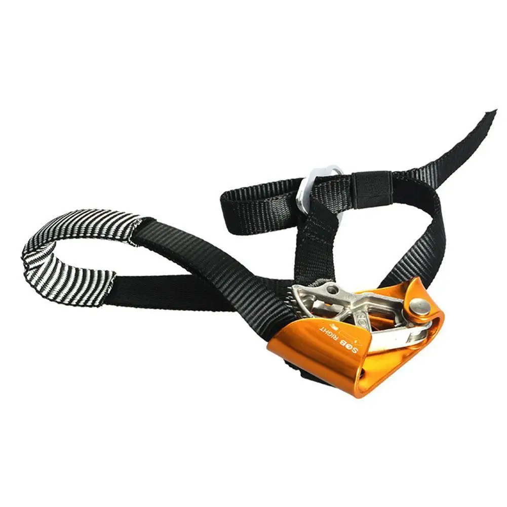 

Outdoor Right Foot Ascender Riser Rock Climbing Mountaineering Rock Accessories Mountaineering Climbing Gadget Outdoor Equi R6E7
