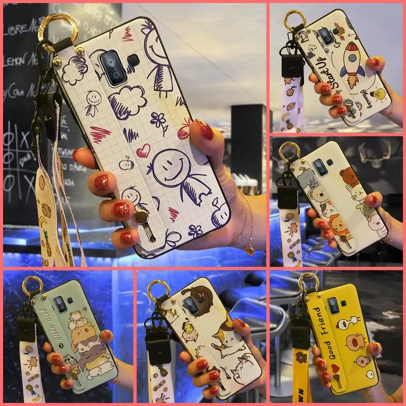 Водонепроницаемый чехол для телефона с рисунком Samsung Galaxy J7 DUO/SM-J720F милый