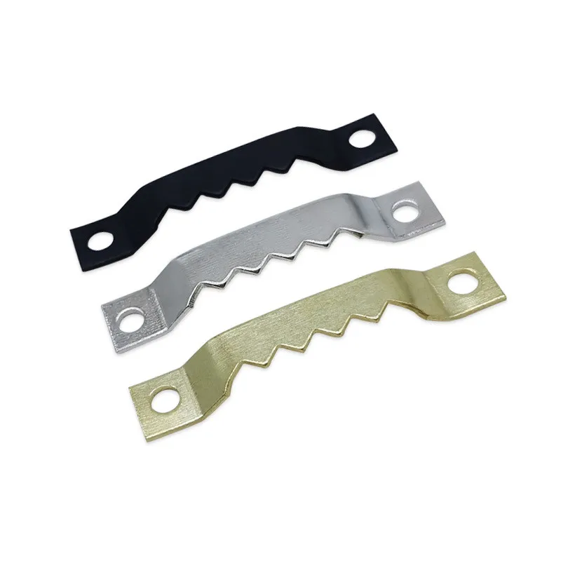 

5000Pcs Sawtooth Picture Frame Hanging Hangers Double Hole Saw Tooth Mirror Hooks Steel Hang Hardware Accessories