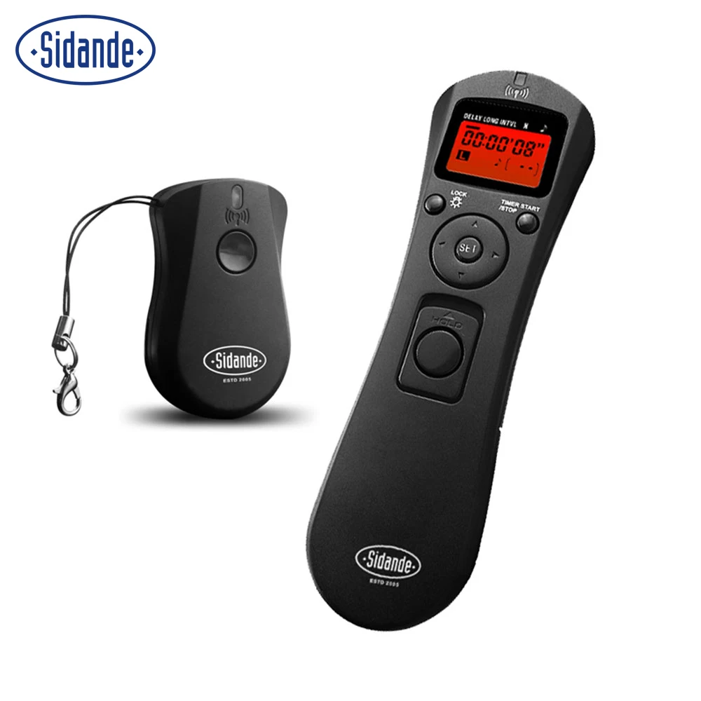 Беспроводной пульт дистанционного управления Sidande 2 4G с ЖК таймером и спуском