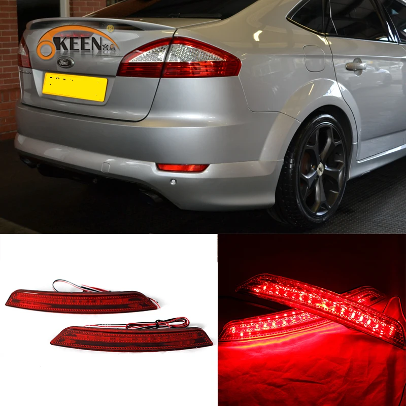 2 шт. Светодиодный отражатель заднего бампера для Ford Mondeo Sedan 2007 2008 2009 2010