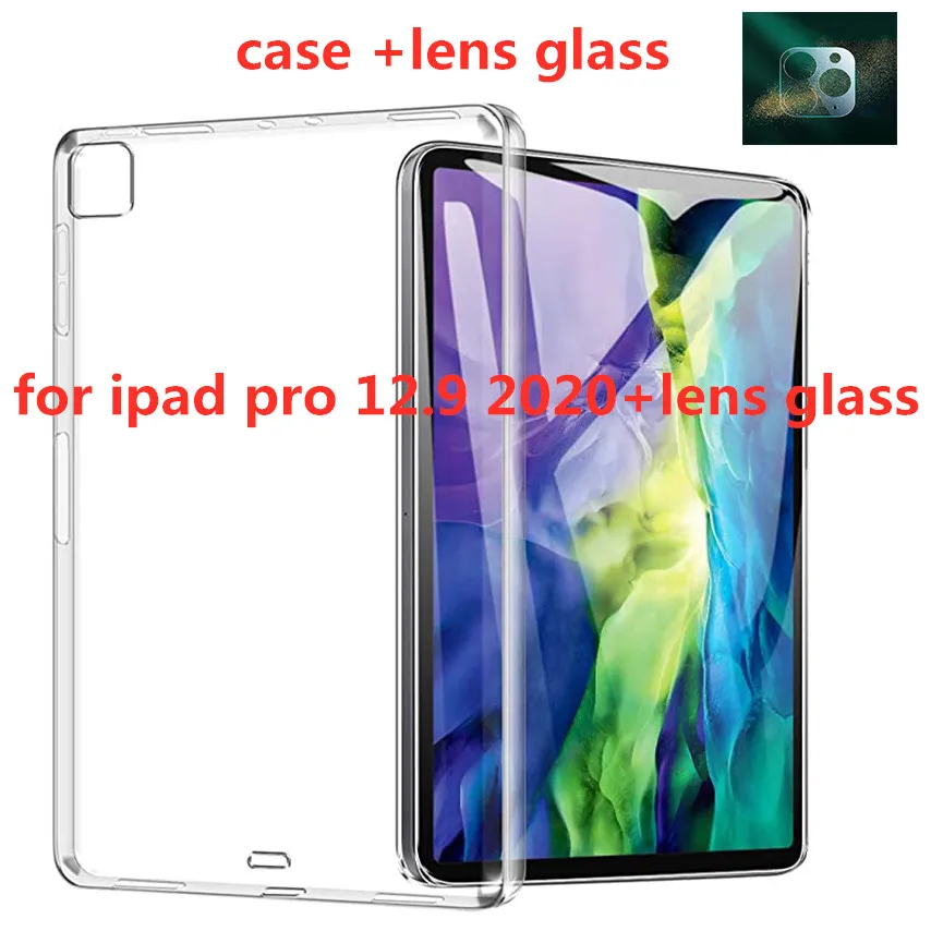 Чехол для iPad Pro 11 дюймов 2020 чехол s прозрачный ТПУ силиконовый планшета с