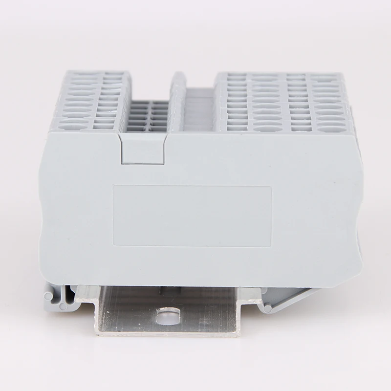 D-ST2.5-TWIN Концевая крышка Phoenix ST и PT серии din-рейка клеммные блоки пластина 72x29 5x2 2 мм |
