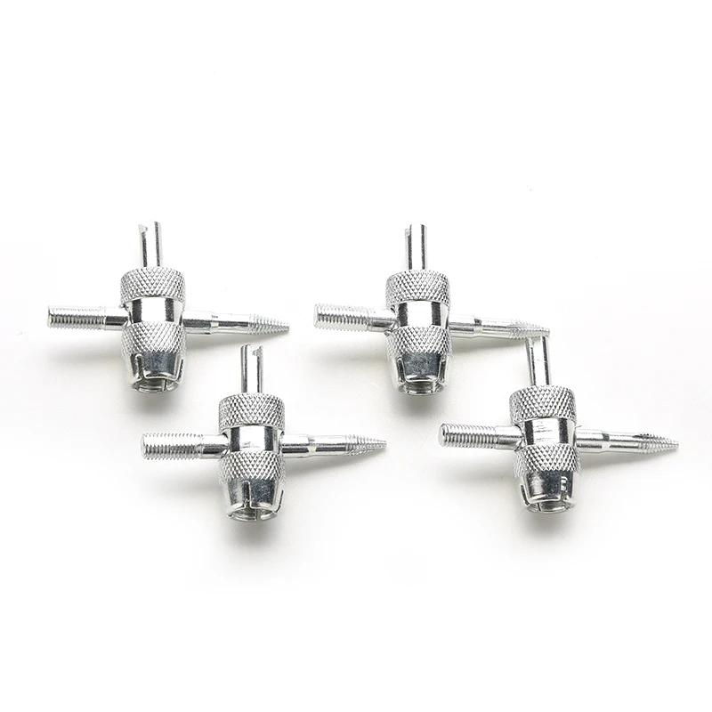 

4Pcs 4Way Car Truck Tire Screwdriver Valve Stem Core Remover Installer Tool Repair Tools 4Pcs