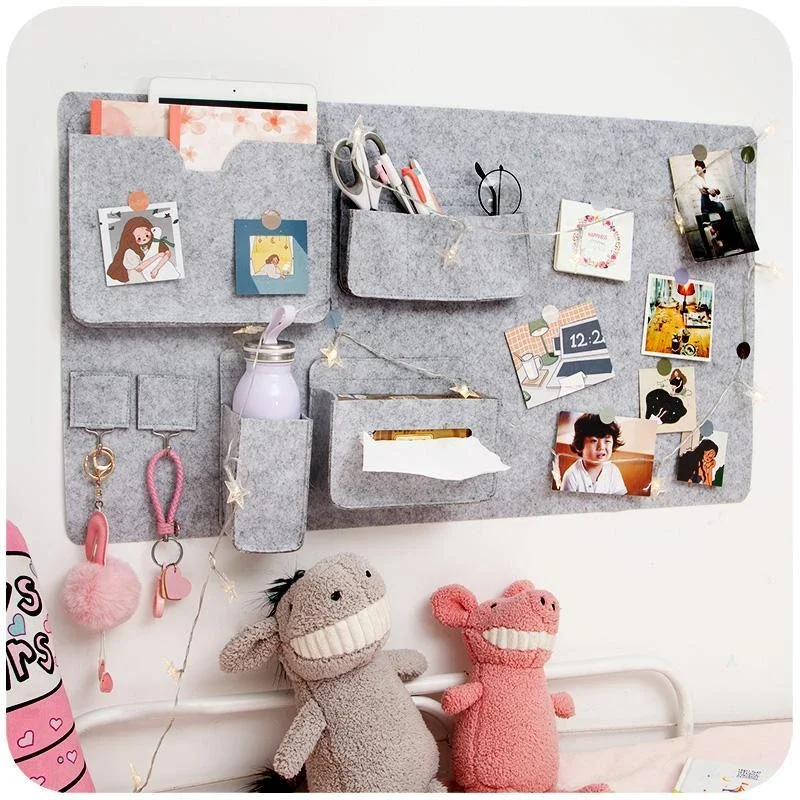 Фетровый Органайзер сделай сам фото на стену с надписями сообщениями фетровая
