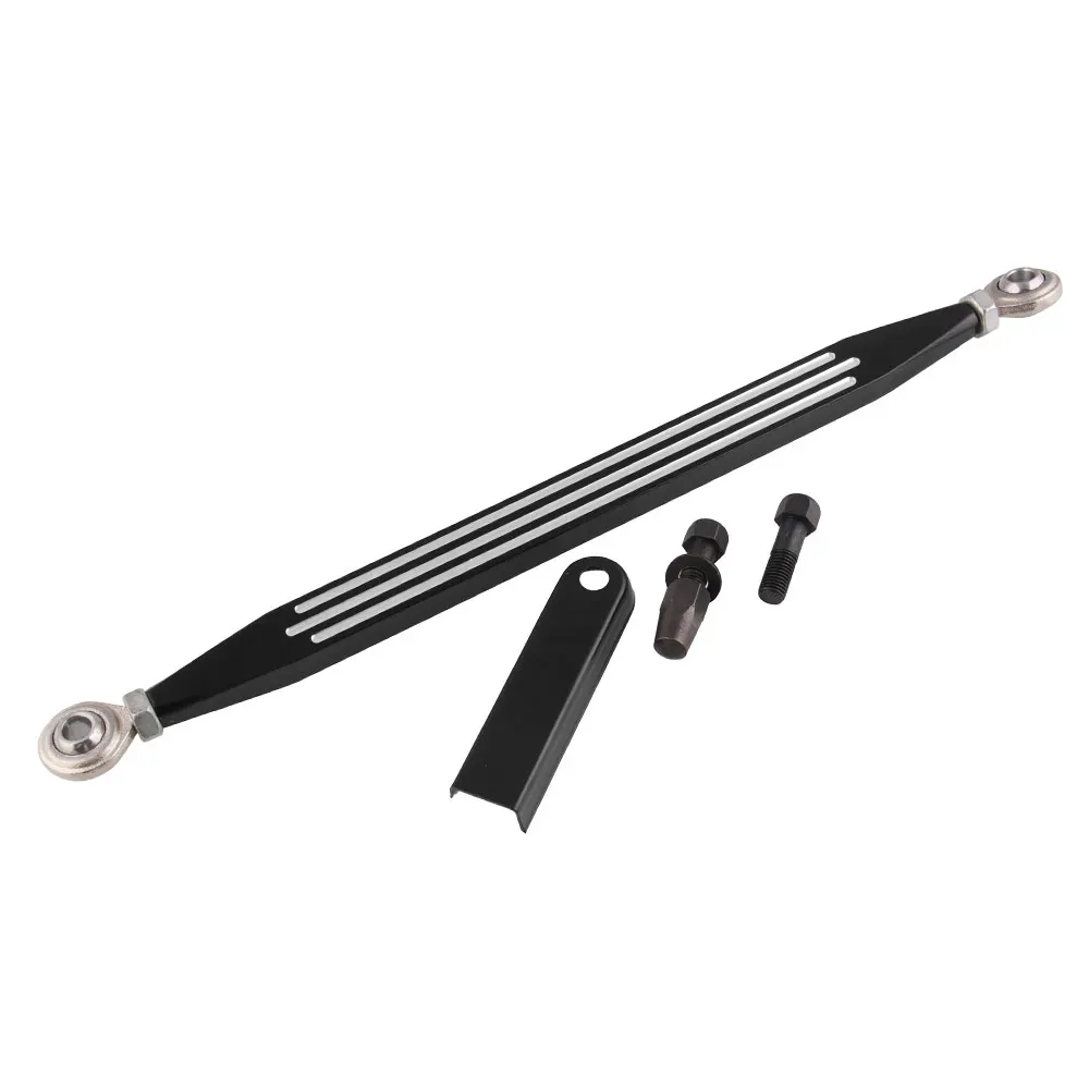 Соединительный рычаг переключения скоростей для мотоциклов черный CNC Harley Davidson