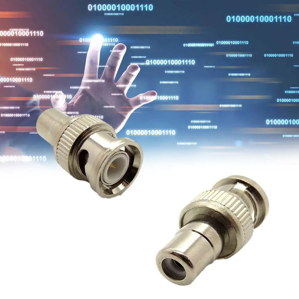 

1Pcs BNC Female Connector to Female BNC Male to Male Plug For System Female BNC CCTV Male Adapter RCA Camera to RCA Female O7D7