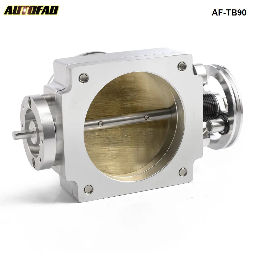 Универсальный алюминиевый 90 мм ЧПУ Заготовка Впускной дроссельной заслонки