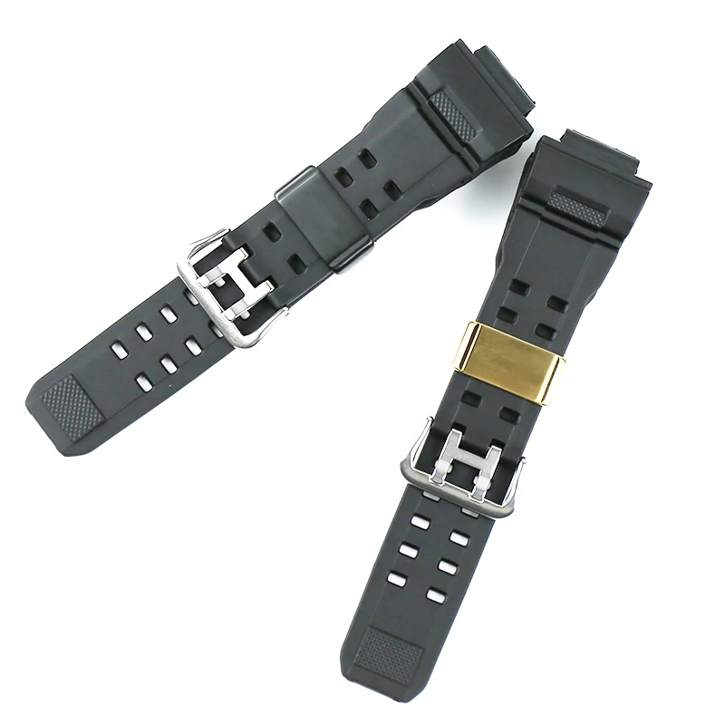 Watch accessories resin strap pin buckle metal buckle for Casio G-SHOCK watches GW-9400 men and women silicone soft sports strap