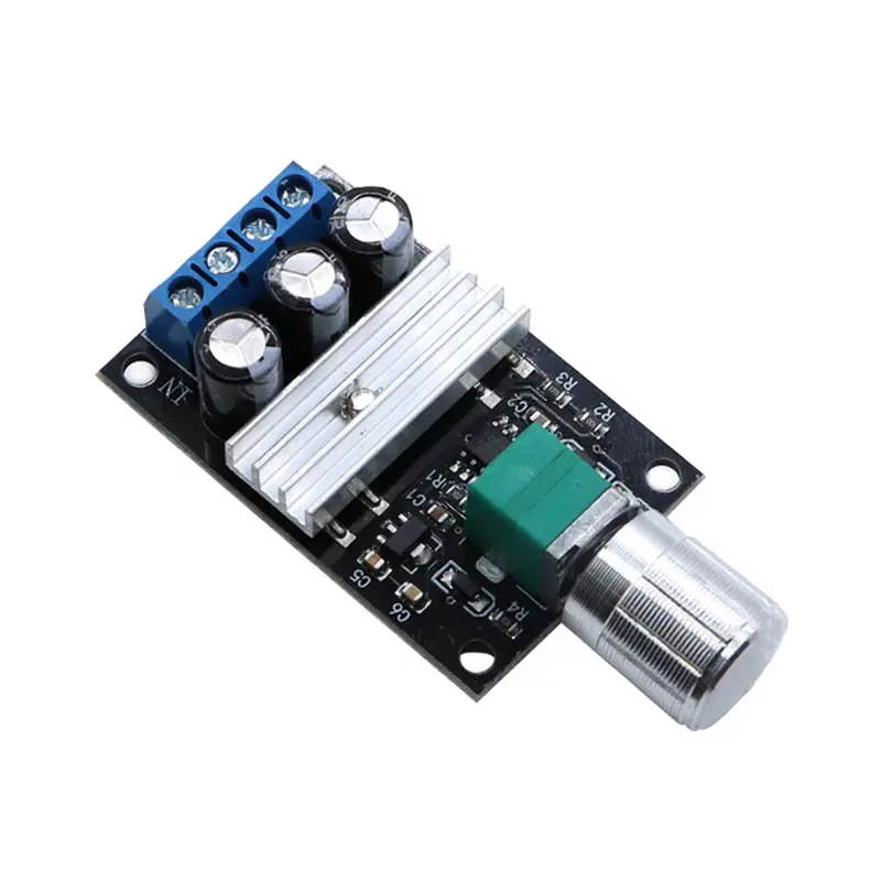 PWM контроллер скорости двигателя постоянного тока 6 В 12 24 28V 3A переключатель