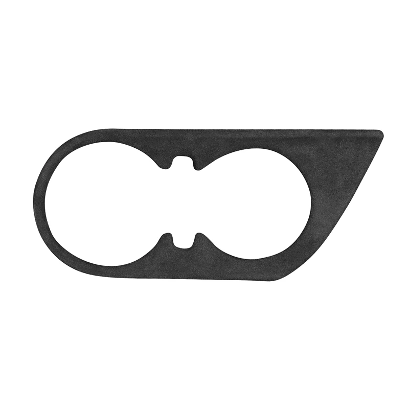 

For Chevrolet Camaro 2016-2021 Car Turn Fur Suede Cup Holder Panel Cover Tirm Decoration Frame Stickers Accessories