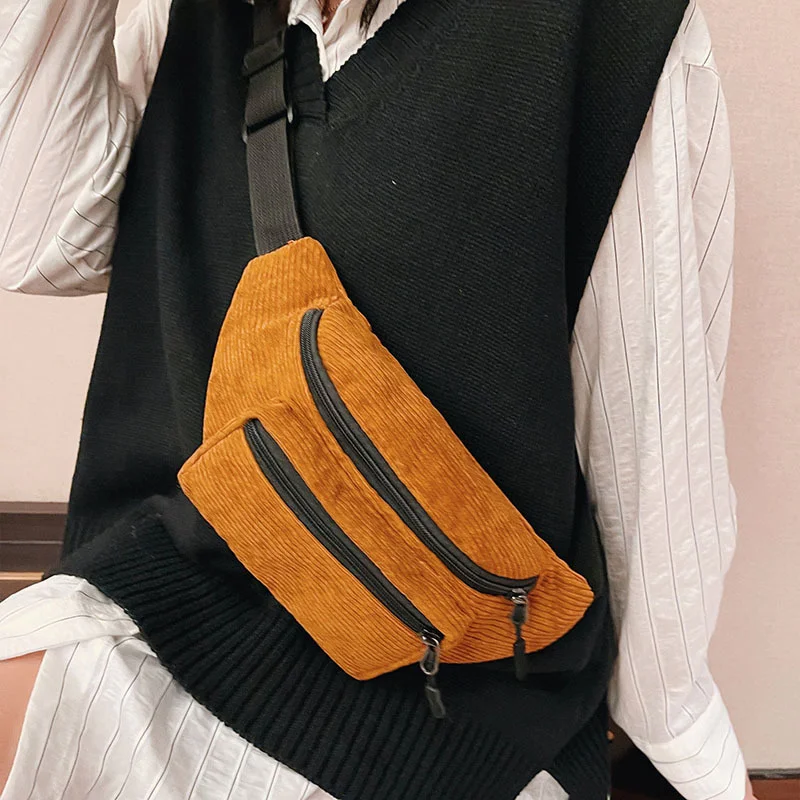 

Summer New Women's Plush Bag Messenger Chest Bag Female Couple Light and Lovely Sports Waist Bag Mobile Phone Bag Fashion