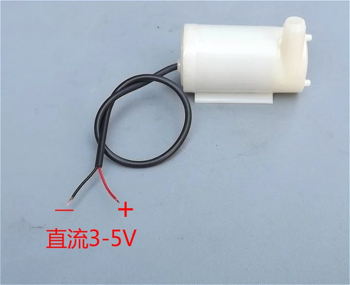 Погружной мини насос с двигателем постоянного тока 3 в 120 л/ч низким уровнем шума