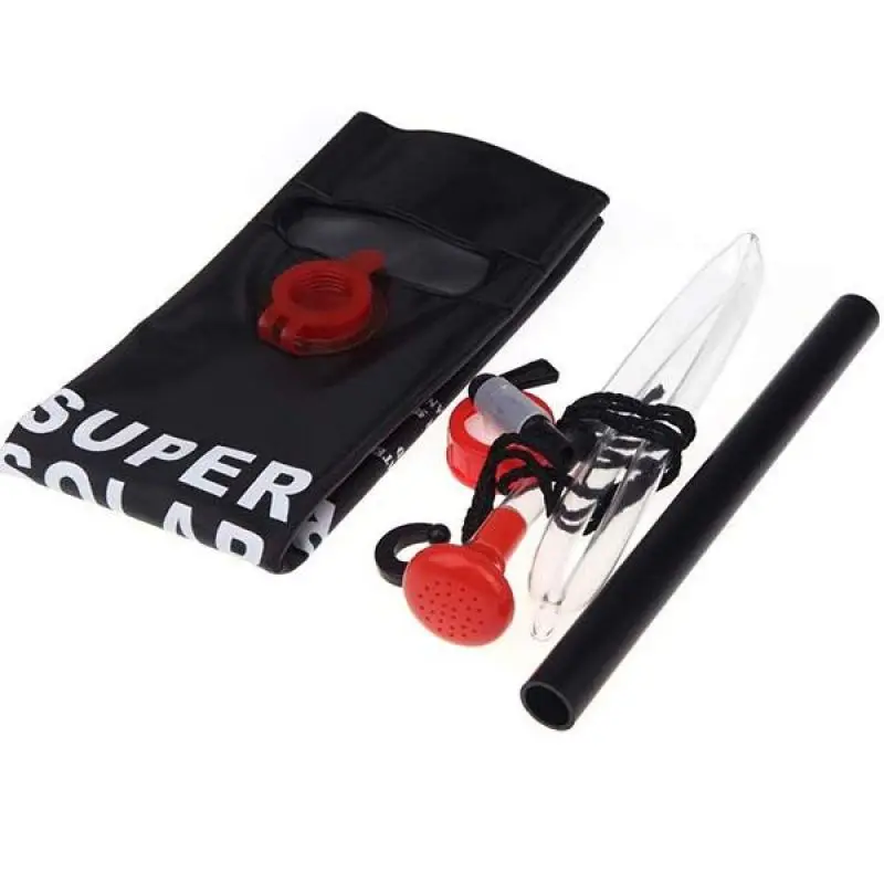 Сумка для душа на солнечной батарее Портативная сумка кемпинга открытом воздухе