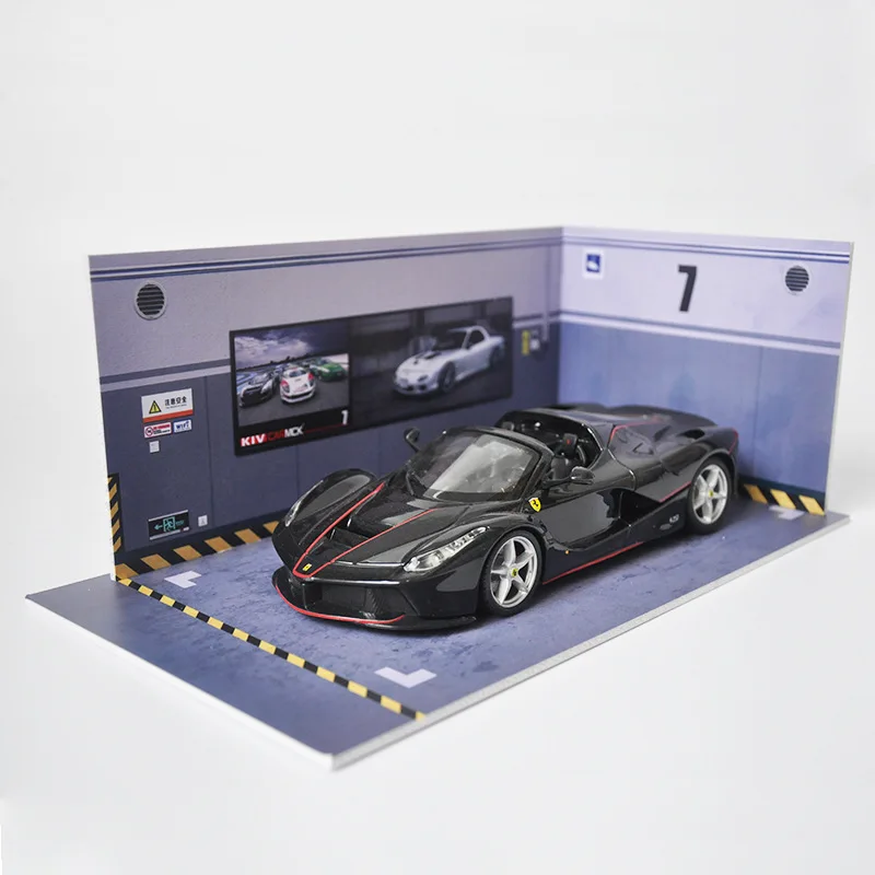 DIY игрушка головоломка 1:24 модель автомобиля гараж ПВХ парковочное место