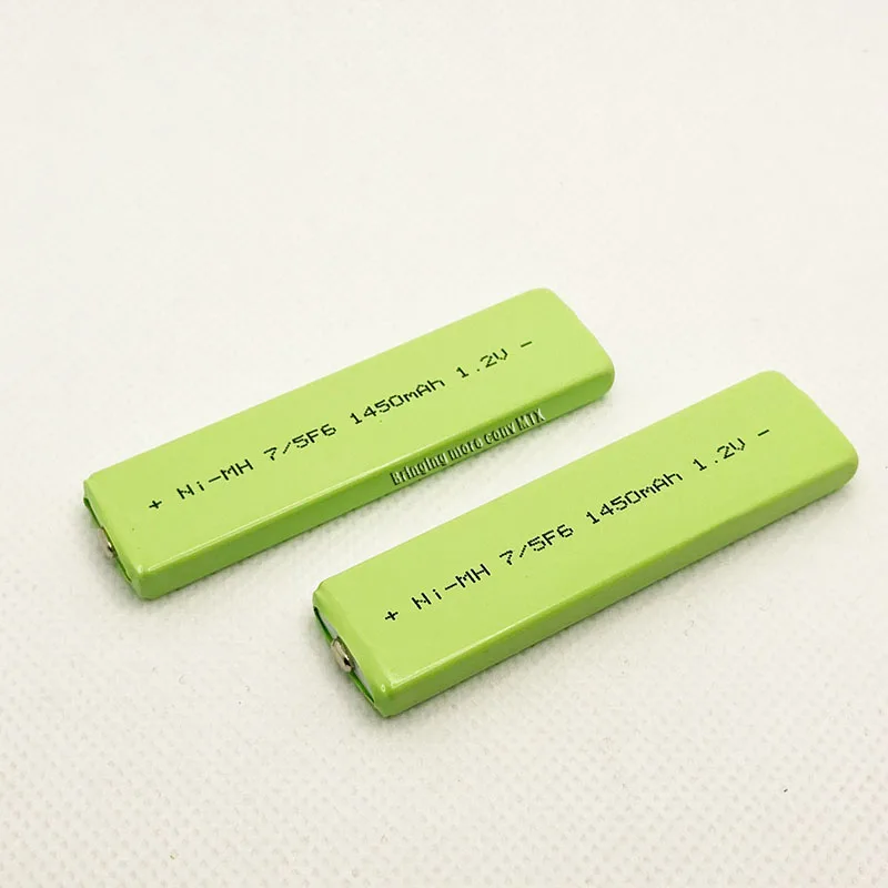 2 Pieces/lot High quality Original for SoFirn 1450mah Chewing gum battery Walkman Ni-MH 1.2 V nimh rechargeable Free Shipping
