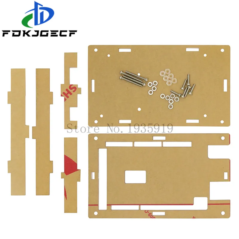 Прозрачный глянцевый акриловый чехол для arduino Mega 2560 R3 без платы