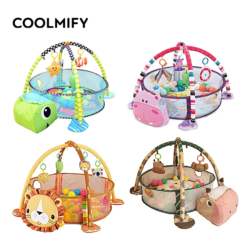 3 в 1 детский игровой коврик для игры тренажерный зал развивающие игрушки пазл