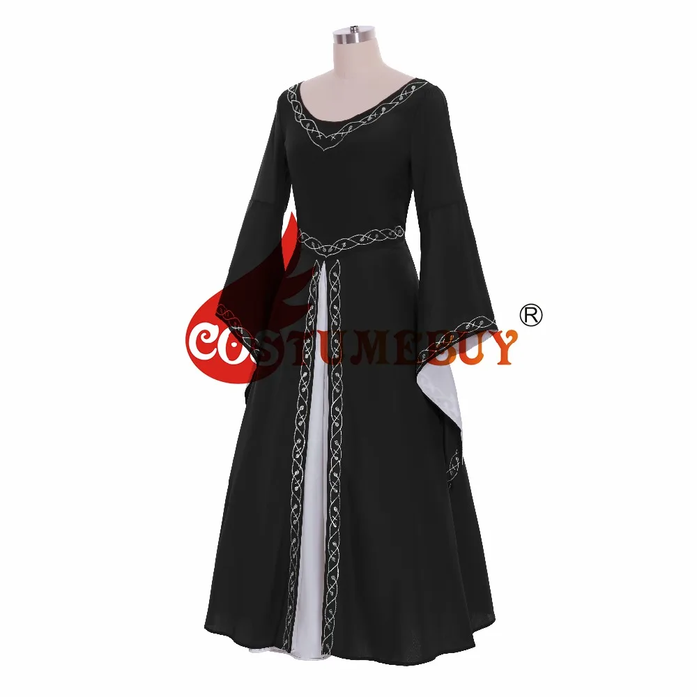 Costumebuy, средневековое платье, костюмы на Хэллоуин, для женщин, для косплея, Дворцовое благородное длинное платье, древнее платье принцессы с рукавами-колокольчиками