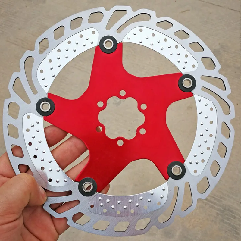 Горячая горного велосипеда охлаждения тормозные роторы вниз холм плавающий