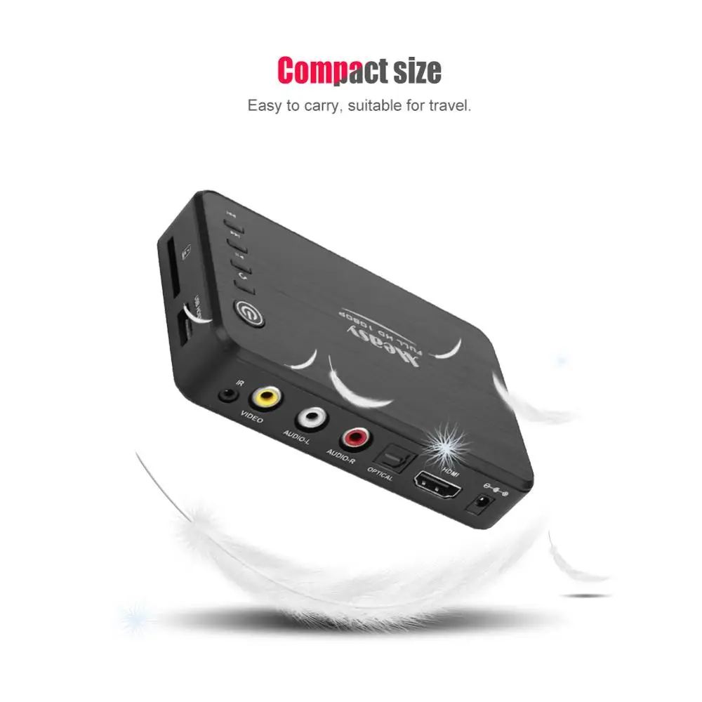 Медиаплеер Measy A1HD Full HD портативный мультимедийный 3D жесткий диск 1080P видео аудио