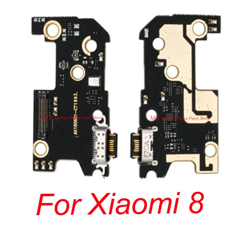 10 шт. гибкий кабель для зарядного порта USB Xiaomi Mi 8 Mi8 Xiaomi8 | Мобильные телефоны и