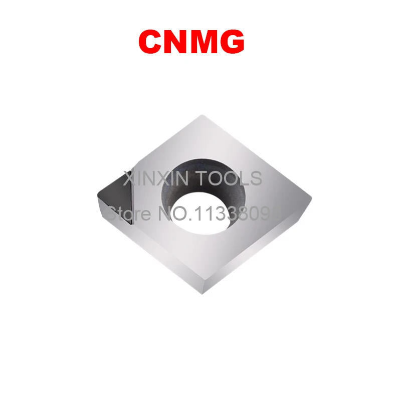 

CNMG120402 CNMG120404 CNMG 120408 PCD алмазные пластины CBN внешний токарный инструмент ЧПУ токарный резец лезвие для MCLNR / L держатель