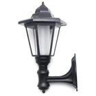 Светодиодный светильник на солнечной батарее, дорожка, настенное крепление для ландшафта, садовый забор, лампа для улицы