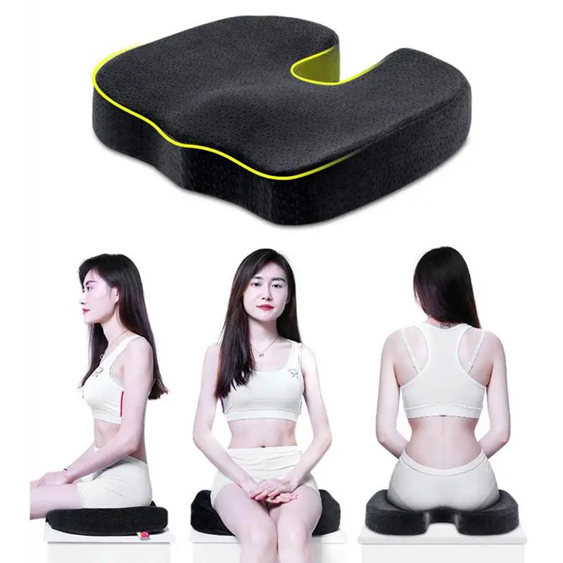 

Office Chair Orthopedic Cushion Soft Space Memory Foam Chair Cushion With High Elasticity Seat Cushion For Relieving Fatigue