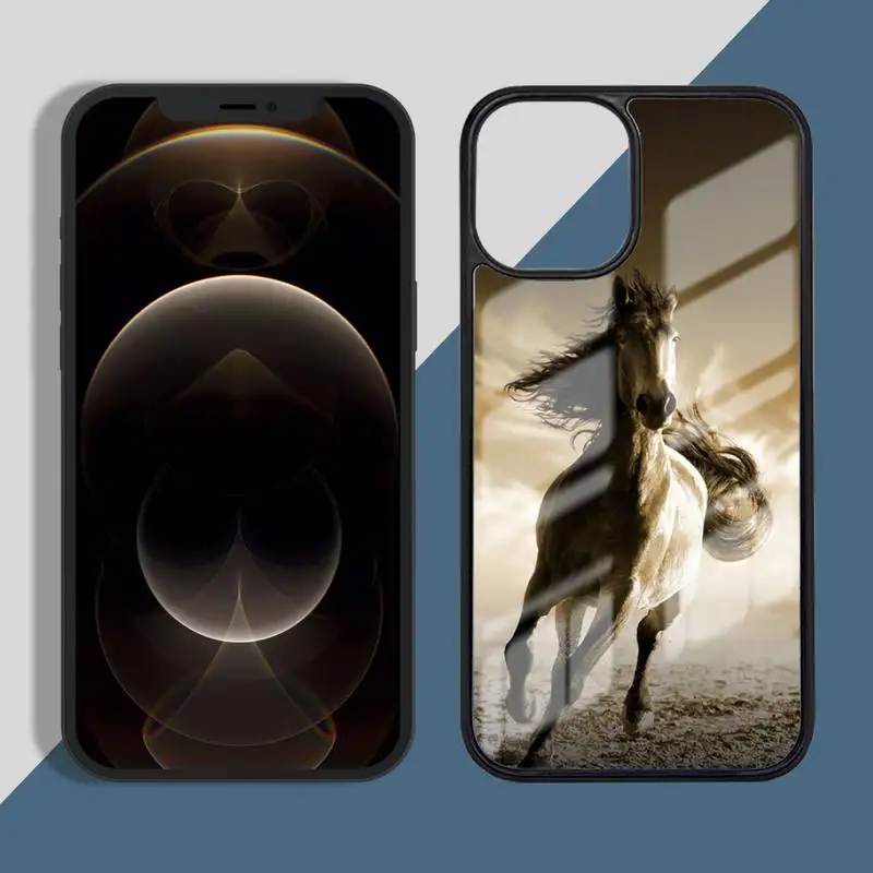 

running horse Phone Case PC for iPhone 11 12 pro XS MAX 8 7 6 6S Plus X 5S SE 2020 XR
