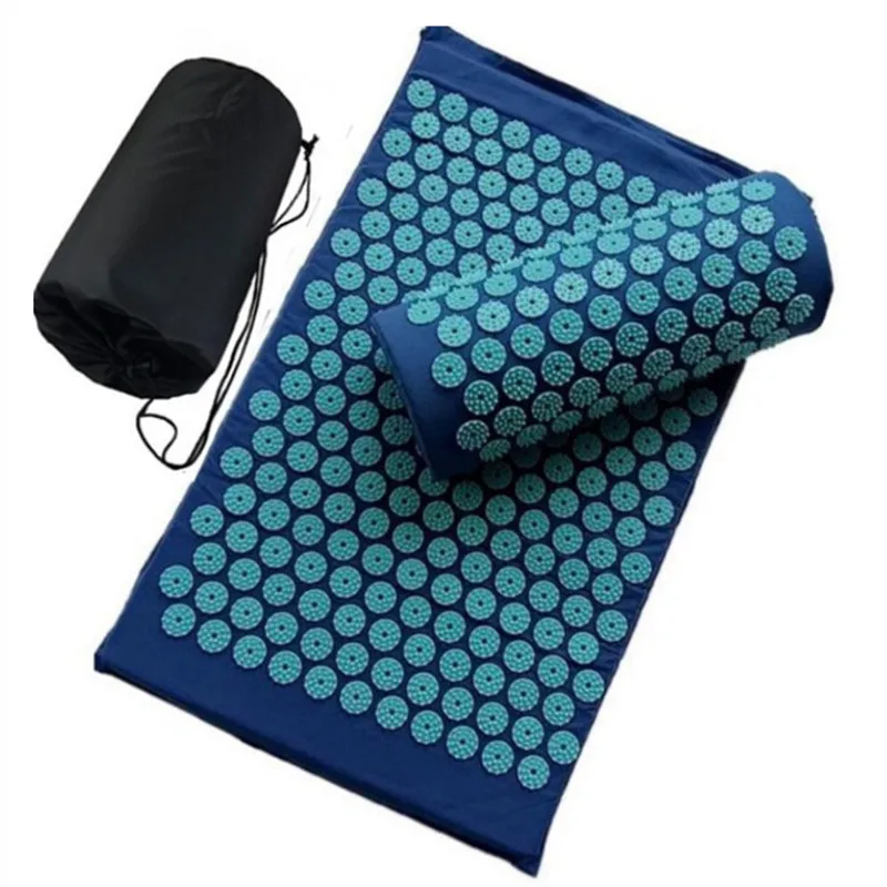 Акупунктурный Массажный коврик набор подушек акупунктурный Коврик для йоги