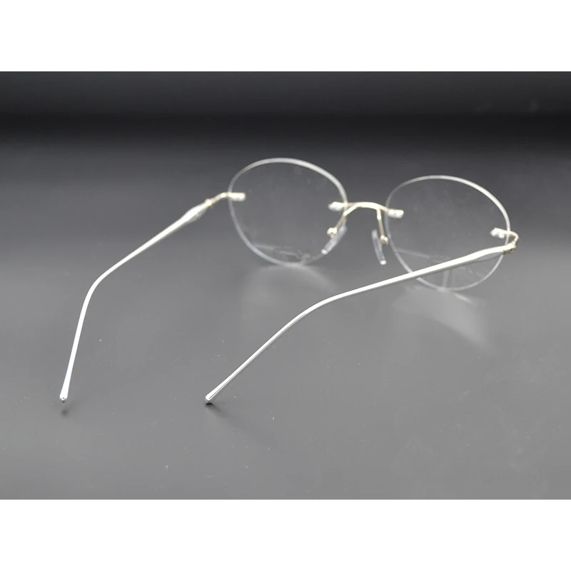 Унисекс фотохромные очки для чтения лупа женщин и мужчин круглые титановые без