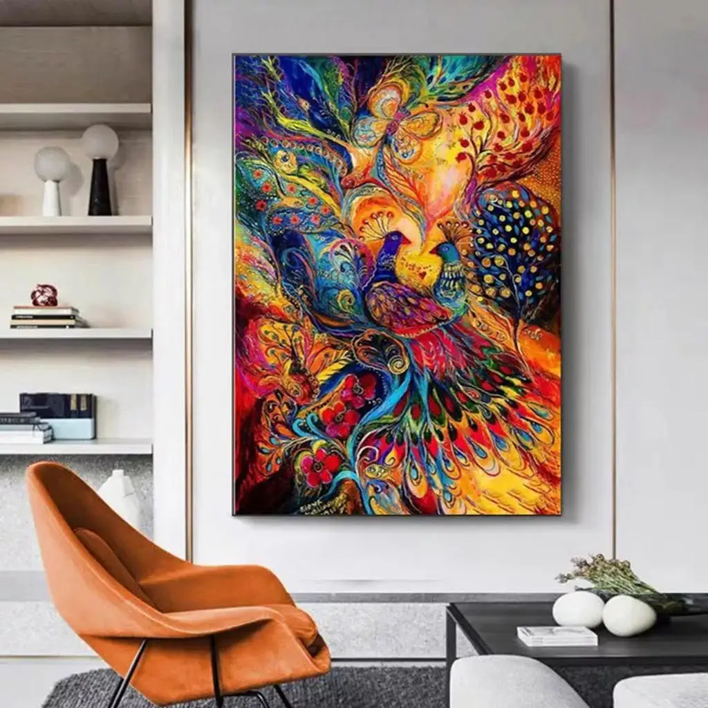 

Square/round diamond painting 5D DIY "phoenix" handmade cross-stitch arts and crafts and sewing needle decoration gift Mozaïek