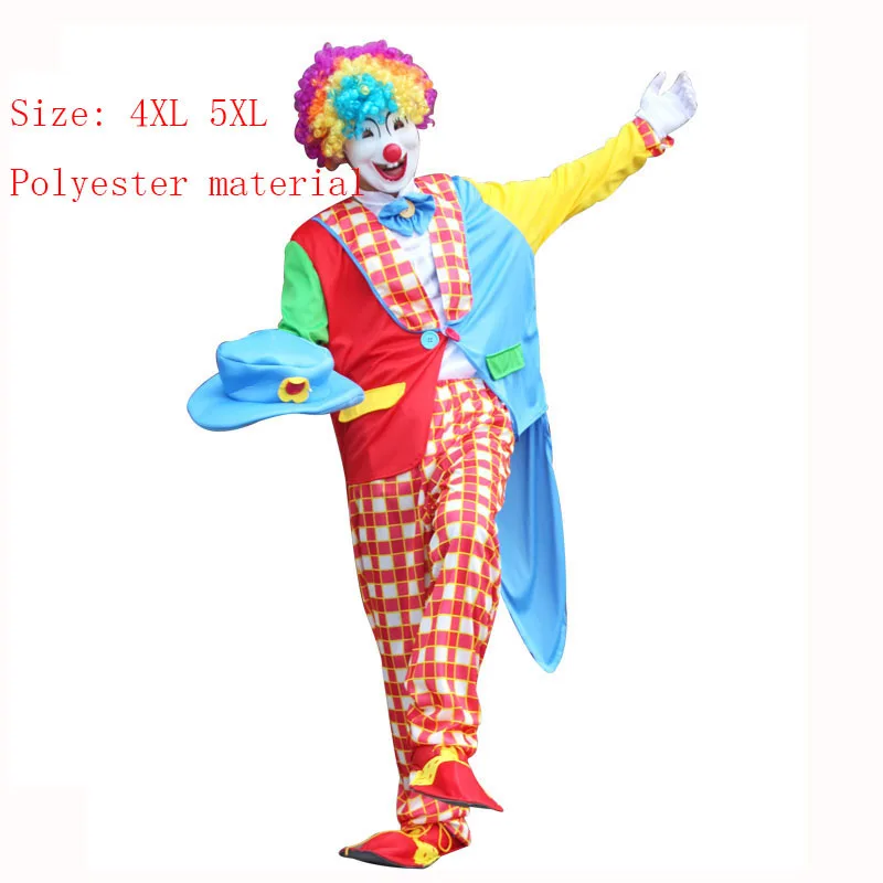 

boy pajamas anime bluey costume kids cosplay clown adult suit shoes nose wig high quality cosplay clown costume