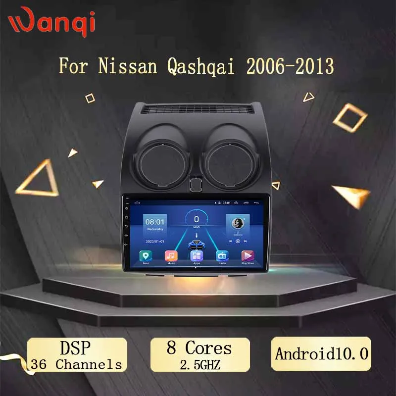 Автомобильная аудиосистема Wanqi 10 0 мультимедийный проигрыватель 9 дюймов для Nissan