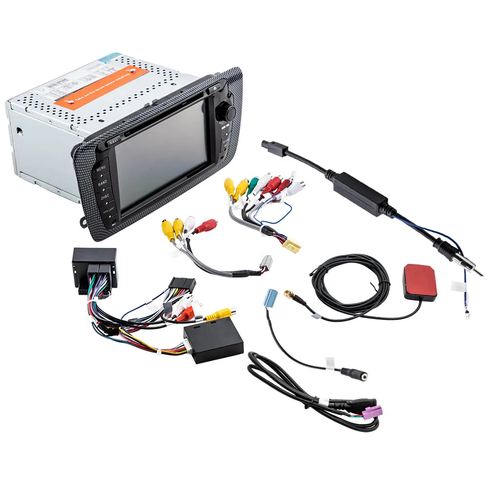 

CPU Cortext A9 Core 7'' Car Stereo CD DVD GPS DAB+ SWC For Seat Ibiza 09-13 Sat Nav 2 Din Plug and play harness 800MHz