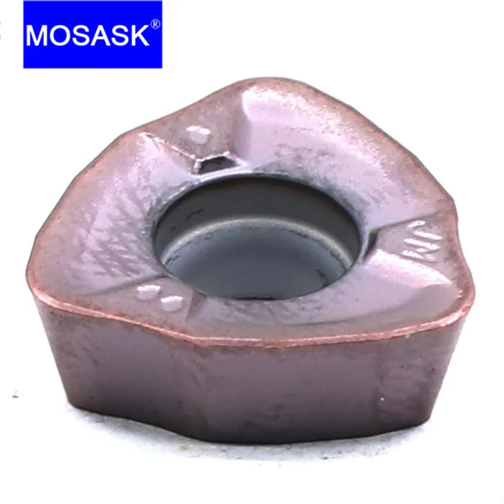 MOSASK 10PCS AJX Face Milling Cutter JOMW 0803 06T2 JDMW 09T3 1204 1405 Carbide Inserts CNC Machining Tools Fast Feed Mill Tool |