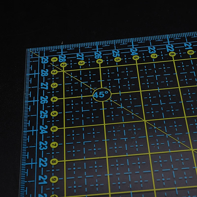 DIY ручной инструмент разноцветная линейка квадратный портного Ткань для резки