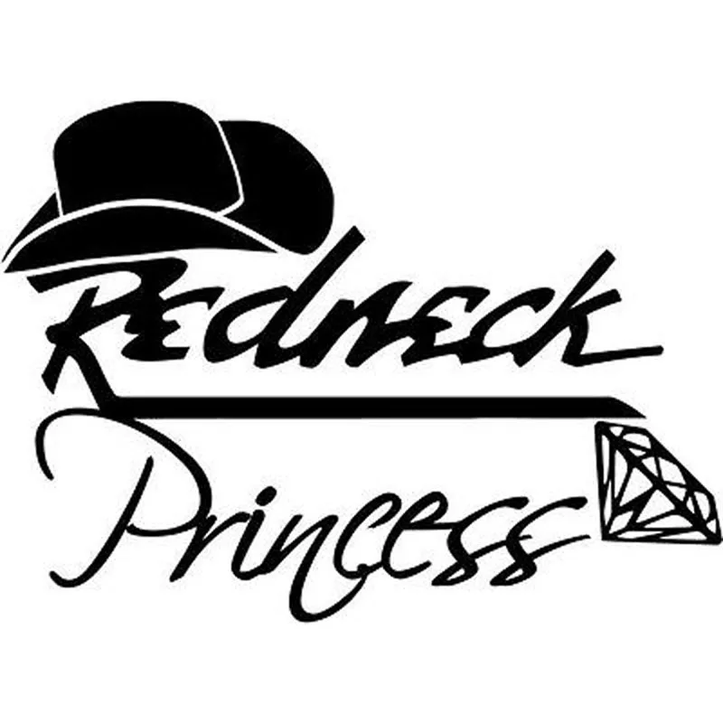 13 5x9 8 см для Redneck Princess другая виниловая фотография автомобиля | Автомобили и